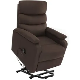 vidaXL Massagesessel Stoff 70 x 99 x 89,5 cm braun