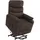 vidaXL Massagesessel Stoff 70 x 99 x 89,5 cm braun