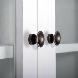 DESIGN DELIGHTS WANDSCHRANK weiß, Holzwerkstoff, 71x74x31 cm, Wohnzimmer, Wohnwände, Hängeelemente