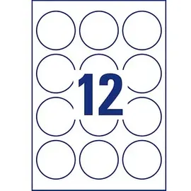 Avery Zweckform Etiketten L3416-10 Weiß 60,0 x 60,0 mm 10 Blatt