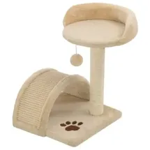 vidaXL Katzen-Kratzbaum Sisal 40 cm beige
