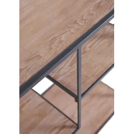 GUTMANN FACTORY Alcott Standregal 114 x 35 x 78 cm Schwarz