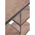 GUTMANN FACTORY Alcott Standregal 114 x 35 x 78 cm Schwarz