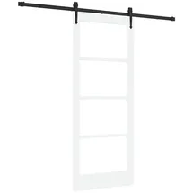 vidaXL Orkdal rechts 83 x 202 cm Weiß