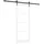 vidaXL Orkdal rechts 83 x 202 cm Weiß