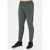 Endurance Lauftights "Jeen", Herren, Gr. XL, US-Größen, grün (grün, anthrazit), 90% Polyester, 10% Elasthan, unifarben, Hosen, in atmungsaktiver und dehnbarer Qualität