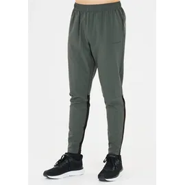 Endurance Lauftights "Jeen", Herren, Gr. XL, US-Größen, grün (grün, anthrazit), 90% Polyester, 10% Elasthan, unifarben, Hosen, in atmungsaktiver und dehnbarer Qualität
