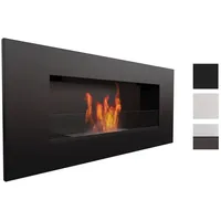 Kratki Biokamin / Wandkamin Delta 2 + Schutzglas | mit Farbwahl