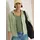 Cecil Kapuzenstrickjacke Grün L