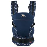 Manduca First Babytrage - Verstellbarer und vielseitiger Tragesitz für Babys und Kleinkinder (3,5-20 kg) - Babytrage mit Front-, Hüft- und Rückentragefunktion