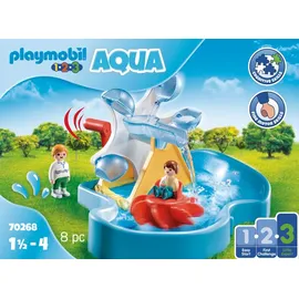 Playmobil 1.2.3 Wasserrad mit Karussell 70268