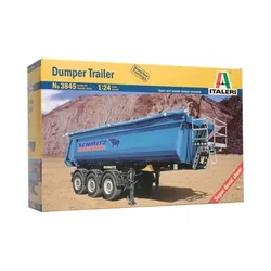 Italeri Dumper Trailer, Anhänger, Montagesatz, 1:24, Dumper Trailer, Beide Gesch