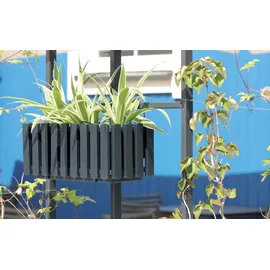 Prosperplast Blumenkasten 38 x 18 x 16,2 cm Grau