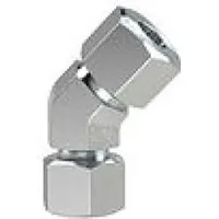 Riegler Einst. 45°-Anschlussverschr. M16x1,5 i., Rohr-AØ 8, Stahl verz.,