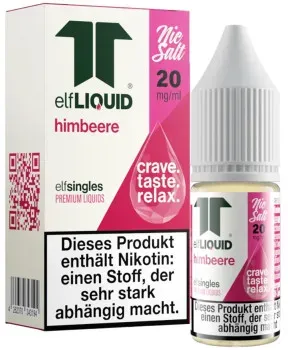 Elf-Liquid Single Himbeere NicSalt Liquid 10ml / 20mg