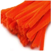 maDDma Pfeifenreiniger Basteldraht 6mm 30cm orange