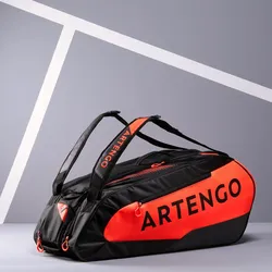 Tennistasche isolierend - L Pro 9 Schläger rot Power mit Schuhfach EINHEITSGRÖSSE