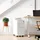 Songmics Rollcontainer 30 x 46 x 59,2 cm weiß