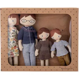 Bloomingville MINI Puppen Familie Webster 4 Teile