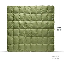 Sea to Summit Tanami 7C Down Comforter (Größe max. 198cm, gruen)