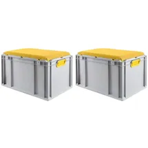 Proregal Eurobox NextGen Seat Box 36,5 x 40 x 60 cm 2-tlg. gelb