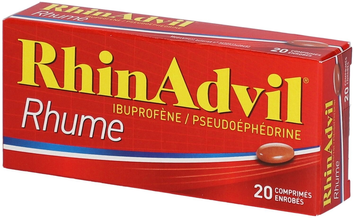 RhinAdvil® Rhume 200 mg/30 mg 20 pc(s) comprimé(s)