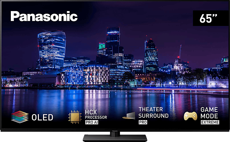 PANASONIC TX-65MZW984 OLED UHD TV (Flat, 65 Zoll / 164 cm, 4K, SMART TV, my Home Screen 8.0)