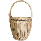 [blumenkorb] + [obstkorb Aus Weide] + [multifunktionskorb] + [35x19x13cm Weidenkörbe, Tragbar, Einfach Im Freien Zum Einkaufen Und Für Picknicks Zu Verwenden]