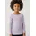 NAME IT Mädchen Nmfkab Ls Top Noos, Lavender Gray, 98 - 98