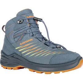 Lowa Zirrox II GTX MID Junior (Multifunktion, wasserdicht) petrol/mango 38