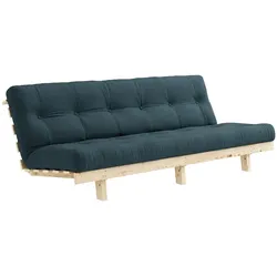 Karup Design - Lean Schlafsofa, Kiefer natur / petrolblau