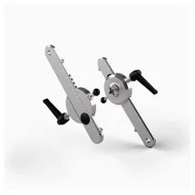 Ergo-Fit ERGO FIT Pedalarme silber