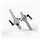 Ergo-Fit ERGO FIT Pedalarme silber