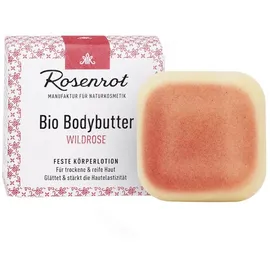 Rosenrot Bio Körperbutter Wildrose 70 g
