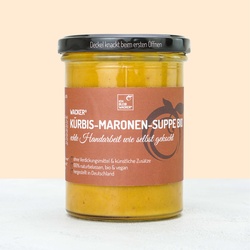 Wacker Kürbis-Maronen-Suppe Bio, 360ml
