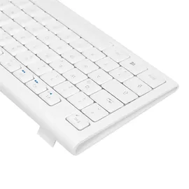Logilink Funk Tastatur DE Set weiß (ID0104W)