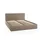 FEDVE Polsterbett Doppelbett Riberia Slim Bett mit Bettkasten 160x200 - Braun