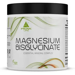 PEAK Magnesium Bisglycinat - 120 Kapseln I Magnesium I Bisglycinat I Mineralien I Muskelfunktion I Mineralstoffe 114 g