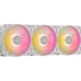 Corsair iCUE LINK RX120 MAX RGB Starter Kit, weiß, LED-Steuerung, 120mm, 3er-Pack (CO-9051038-WW)
