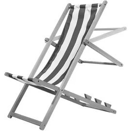 Eichhorn Kinder-Sonnenstuhl 43 x 99 cm grün-weiß gestreift klappbar