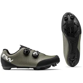 Northwave Rebel 3 Mtb Schuhe-Oliv-Dunkelgrün-42