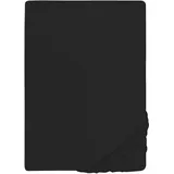 biberna 0077866 Jersey-Elastic 120 x 200 - 130 x 220 cm schwarz