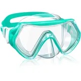 Huanmin Schnorchelmaske Kinder, Schwimmbrille Kinder 3-6 Jahre, Diving Mask Snorkeling Mask Kinder, Tauchmaske Schnorchelmaske180°Panorama HD Anti Nebel Anti-Leck für Jungen Mädchen Jugendliche