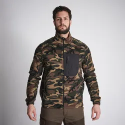 Fleecejacke 500 Camouflage L