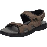 Josef Seibel Herren Klassische Sandalen Marlon 06,Weite G (Normal),Wechselfußbett,Sandaletten,klettsandalen,bequem,Brasil-Kombi,44 EU - 44 EU