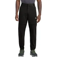 Jack Wolfskin Hikeout Zip Away Hosen - Black -