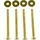 Grohe Schraubensatz 43085 für Abdeckpl. für Spülkasten Wandeinbau 4 Stück, 4308500M