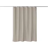 KLEINE WOLKE Duschvorhang Stripia 180 x 200 cm beige