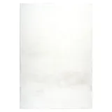 Kayoom Teppich Cross 425 Weiß 80x150 cm – Weich & Pflegeleicht - Weiß