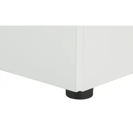 Bega Consult TV-Lowboard Santorin Glas Weiß